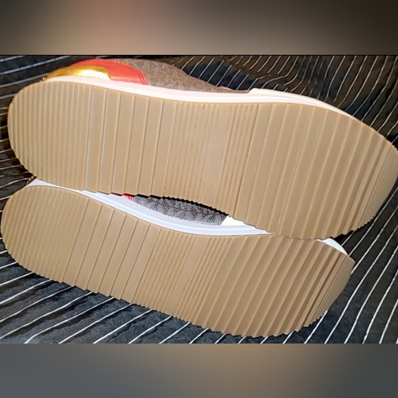 Michael Kors Monique Trainer Pink/Brown - Picture 11 of 11